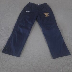 CCM Pants Mens Medium Navy Blue Tactical Cool Wayzata Hockey Straight Leg Warmup